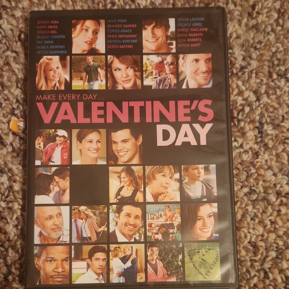 Taylor Swift Valentine's Day DVD - Black and Pink